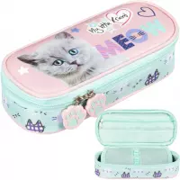 Ilustracja produktu St.MajewskI Piórnik Tuba Saszetka Usztywniona PCL-01 Fluffy Kitty 687037