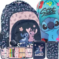 Ilustracja produktu Paso Zestaw Szkolny 3el. Stitch Plecak DS25CC-276 + Piórnik DS25CC-P001 + Worek DS25CC-712