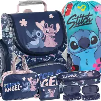 Ilustracja produktu Paso Zestaw Szkolny 5el. Stitch Tornister DS25CC-525 + Piórnik DS25CC-013 + Worek DS25CC-712 + Torba DS25CC-074