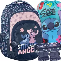 Ilustracja produktu Paso Zestaw Szkolny 3el. Stitch Plecak DS25CC-276 + Piórnik DS25CC-013 + Worek DS25CC-712
