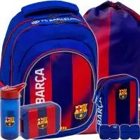 Ilustracja FC Barcelona Zestaw Szkolny Young 5el. Plecak AB330 502026030 + Worek 507026013 + Piórnik 503026043 + 511025014 + 511025015
