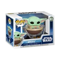 Ilustracja Funko POP Star Wars: The Mandalorian & Grogu - Grogu in Pram