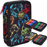 Ilustracja produktu CoolPack Jumper 2 Piórnik Dwukomorowy Z Wyposażeniem XPlay E66606