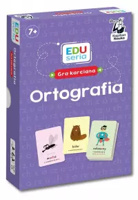 Ilustracja EDUseria. Ortografia. Gra karciana Ilustracja EDUseria. Ortografia. Gra karciana