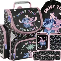 Ilustracja produktu Paso Zestaw Szkolny 3el. Stitch Together Tornister DS25AA-525 + Piórnik DS25AA-P001BW + Worek DS25AA-712