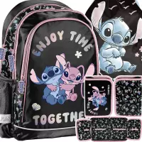 Ilustracja produktu Paso Zestaw Szkolny 3el. Stitch Together Plecak  DS25AA-081 + Piórnik DS25AA-P001BW + Worek DS25AA-712