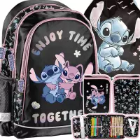 Ilustracja produktu Paso Zestaw Szkolny 3el. Stitch Together Plecak DS25AA-081 + Piórnik DS25AA-P001 + Worek DS25AA-712