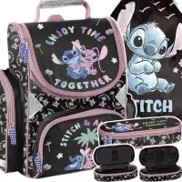 Ilustracja produktu Paso Zestaw Szkolny 3el. Stitch Together Tornister DS25AA-525 + Piórnik DS25AA-013 + Worek DS25AA-712