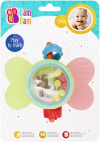 Ilustracja produktu Bam Bam Grzechotka Motyl 521376