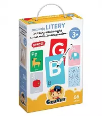 Ilustracja produktu CzuCzu Poznaję litery.Zabawy Edukacyjne z Pisakiem