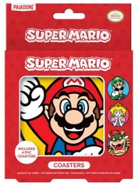 Ilustracja Zestaw Podkładek Super Mario 4 szt.