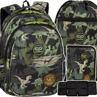 Ilustracja produktu  CoolPack Zestaw Szkolny Adventure Park 3el. Plecak F029672 + Piórnik F076672 + Worek F070672
