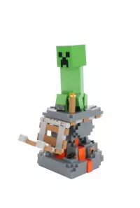 Ilustracja Stojak Minecraft - Creeper