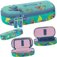 Ilustracja Paso Piórnik Tuba Usztywniona Stitch Flowers DS25DD-013