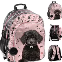 Ilustracja produktu Paso Plecak Szkolny Black Dog PP25DB-090