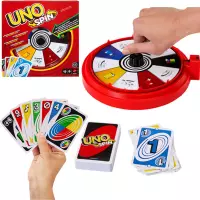 Ilustracja Mattel Gra Karciana Uno Spin JGR00
