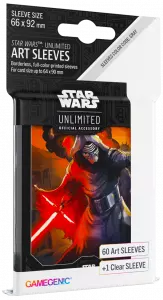 Ilustracja Gamegenic: Star Wars Unlimited - Art Sleeves - Kylo Ren - Koszulki na karty