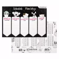 Ilustracja produktu Starpak Plan Lekcji z Tabliczką Mnożenia A5 Minisy 494188