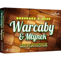 Ilustracja produktu Trefl Warcaby i Młynek