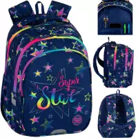 Ilustracja CoolPack Jerry Plecak Szkolny Stars F029960