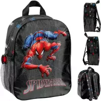 Ilustracja Paso Plecak Przedszkolaka 3D Spiderman Black SP26FF-503