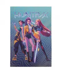 Ilustracja Notatnik w miękkiej oprawieK-POP Demon Hunters - Huntrix