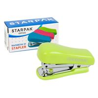 Ilustracja  STARPAK Zszywacz Rainbow 01 Zielony 436902