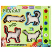 Ilustracja Mega Creative Zestaw Kreatywny do Malowania Kotki 567918