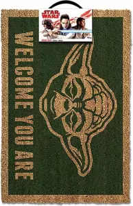 Ilustracja produktu DOOR MAT Wycieraczka pod Drzwi Gwiezdne Wojny - Yoda (60x40 cm)