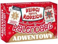 Ilustracja Dzieci kontra Rodzice. Kalendarz Adwentowy