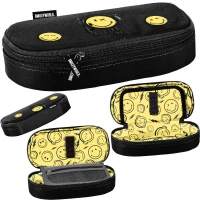 Ilustracja produktu BeUniq Piórnik Tuba Usztywniona Smiley SM24LG-013