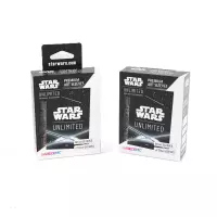 Ilustracja produktu Gamegenic: Star Wars Unlimited Card Game - Premium Art Sleeves - Card Back Black
