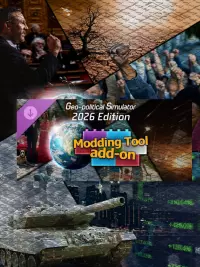 Ilustracja produktu “Modding Tool” add-on for Geo-political Simulator 2026 Edition (DLC) (PC) (klucz STEAM)