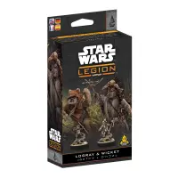 Ilustracja Star Wars Legion 2.0: Logray & Wicket Commander Expansion
