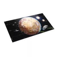Ilustracja Gamegenic: Star Wars Unlimited Card Game - Twin Suns - Battle Zone Game Mat
