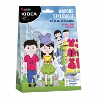 Ilustracja Kidea Zestaw Kreatywny Naklejki Modowe Stylizacje 554618
