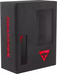 Ilustracja produktu Gamegenic: Arkham Horror - Investigator Deck Tome - Pudełko na Karty - Survivor (Black-Red)
