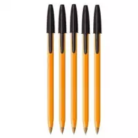 Ilustracja produktu Bic Długopis Orange Original Fine Czarny 101623 5szt