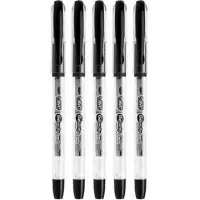 Ilustracja produktu Bic Długopis ze Skuwką Gelocity Stic Czarny 546332 5szt