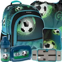 Ilustracja produktu Starpak Zestaw Szkolny 5el Football Plecak 469308 + Piórnik 469416 + Worek 469315