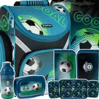 Ilustracja produktu Starpak Zestaw Szkolny 5el Football Tornister 506922 + Piórnik 469416 + Worek 469315