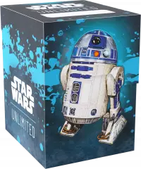 Ilustracja produktu Gamegenic: Star Wars Unlimited Card Game - Soft Crate -  Pudełko na Karty - C-3PO/R2-D2