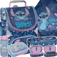 Ilustracja produktu Paso Zestaw Szkolny 5el.Stitch Cool Tornister DS26XX-525 + Piórnik DS26XX-013 + Worek DS26XX-712