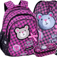 Ilustracja produktu CoolPack Zestaw Szkolny Buddy 3el. Plecak Jerry F029959 + Worek F159959 + Piórnik F062959