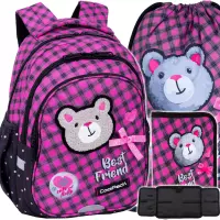 Ilustracja produktu CoolPack Zestaw Szkolny Buddy 3el. Plecak Jerry F029959 + Worek F159959 + Piórnik F076959
