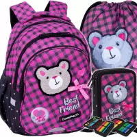 Ilustracja produktu CoolPack Zestaw Szkolny Buddy 3el. Plecak Jerry F029959 + Worek F159959 + Piórnik F066959