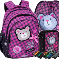 Ilustracja produktu CoolPack Zestaw Szkolny Buddy 3el. Plecak Jerry F029959 + Worek F159959 + Piórnik F067959