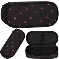 Ilustracja produktu Starpak Piórnik Szkolny Tuba Usztywniana z Organizerem Wisienki 576238