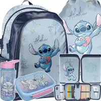 Ilustracja produktu Paso Zestaw Szkolny 5el.Stitch Blue Plecak DS26UU-081 + Piórnik DS26UU-P001 + Worek DS26UU-712