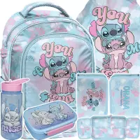 Ilustracja produktu Paso Zestaw Szkolny 5el.Stitch Ohana Plecak DS26WW-260 + Piórnik DS26WW-P001BW + Worek DS26WW-712